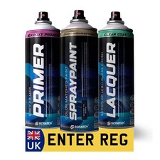 Mazda Rx-7 Sa/Fb 1985 Car Paint By Registration Aerosol Spray 400ml