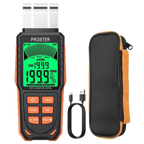 Pinless wood moisture meter - pinless,