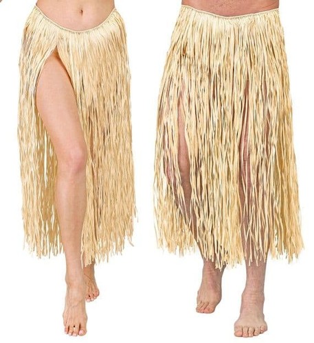 Straw raffia hula - straw, skirt