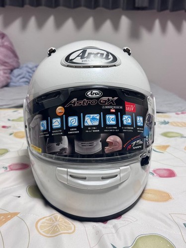 Arai astro white 58 - white, 57-58