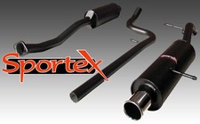 Citroen C2 1.6 VTR VTS Sportex Exhaust System - Single 3" Tailpipe