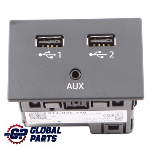 Audi usb aux - 8v, socket