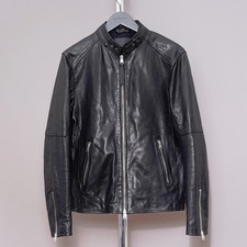 ALL SAINTS Leather Jacket Mens