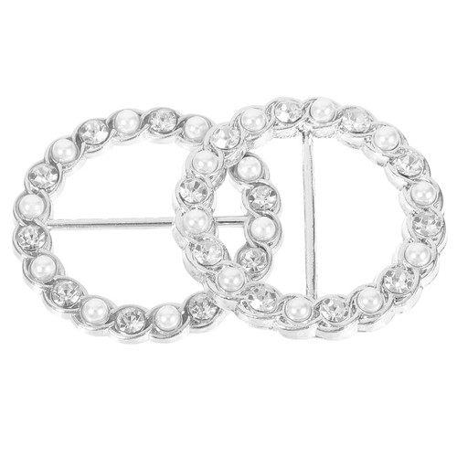 Zinc alloy silver - silver, scarf