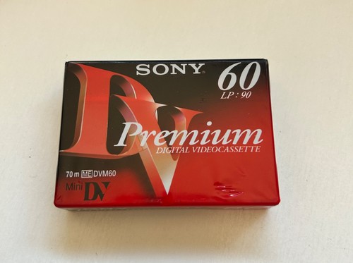 Sony premium minidv tape - minidv,