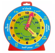 Children Teaching Clock