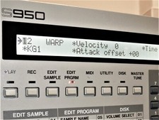 HIGH CONTRAST DISPLAY KIT for AKAI S900 S950 SAMPLER EASY FIT NO US CUSTOMS FEES