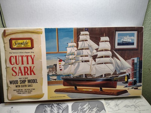 Scientific cutty sark model - scientific,