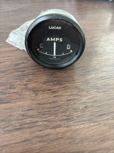 Vintage lucas amps ammeter - lucas,