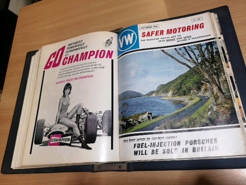 Vintage safer motoring - vintage, vw