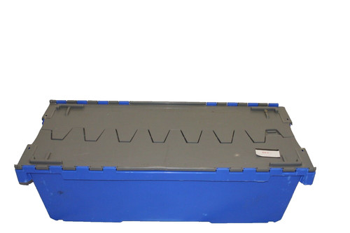 Used plastic storage crate - 1,