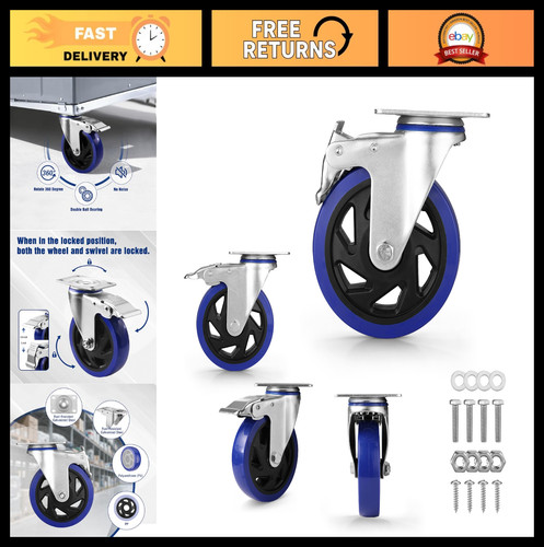 Heavy duty swivel - 5", caster