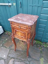 Antique French Bedside Cabinet