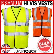 Hi Vis Vest Yellow Orange High