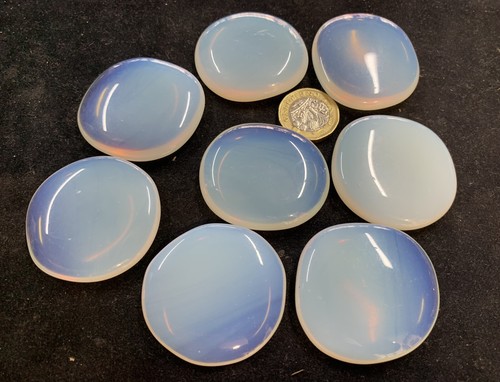 Opalite palmstone worry stone - palmstone,
