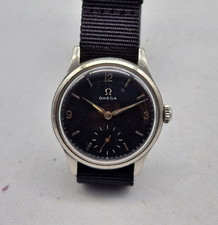 RARE 40'S W.W.W. OMEGA SUVERAN SWEDEN MILITARY MAN'S WATCH / E007