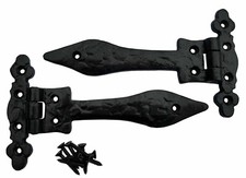 Black Antique Spear Hinges