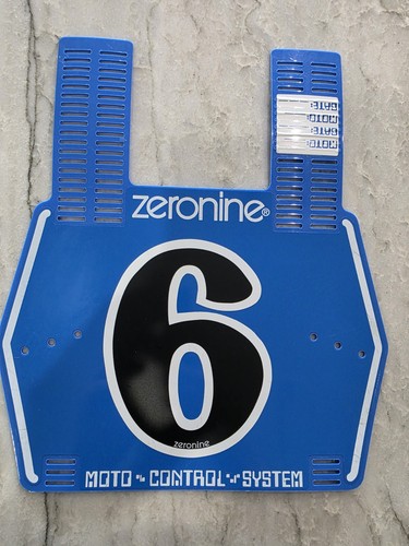 Zeronine bmx number plate moto - zeronine,
