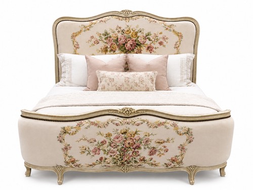 French upholstered demi - french,