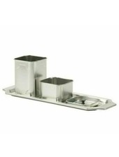 Ikea ANILINARE Desk Organiser, Metal, 4 pcs set, Discontinued product 