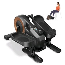 MERACH Under Desk Elliptical Machine Speed Quiet Portable Seated Pedal E43