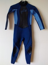 Gul Axis wetsuit girls childs kids size JM /  71cm chest full length back zip