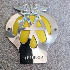 1960s Vintage AA Car Grill