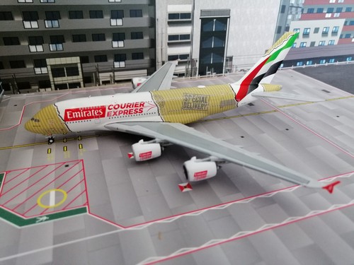 Emirates airbus a380 - airbus, "courier