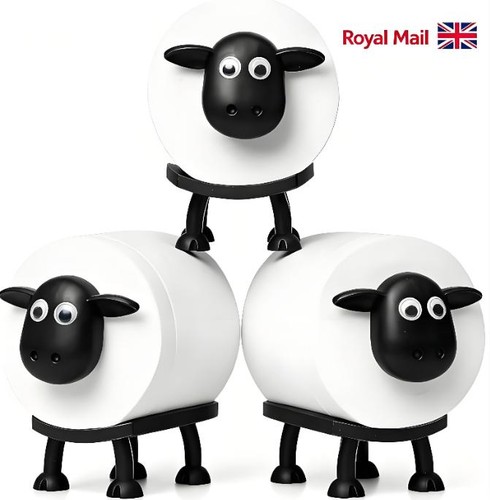 3pcs funny sheep - sheep, toilet