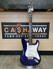 Silvertone Strat Style Blue