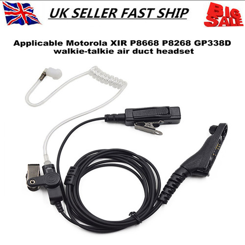Ptt headset earpiece - earpiece, mic