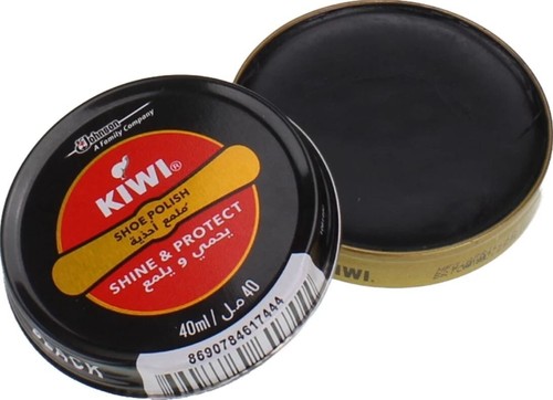 Kiwi black shoe polish - kiwi,
