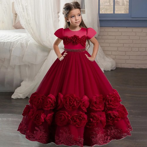 Girls flower dress - flower,