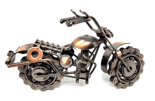 Scrap metal art sculpture - art,
