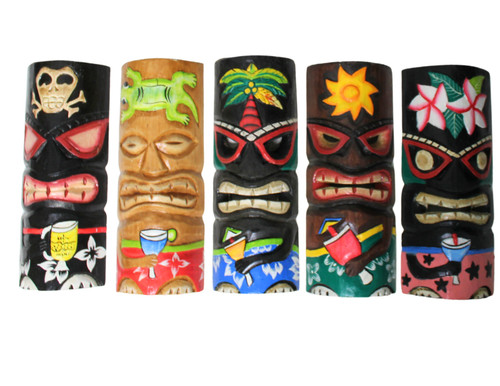 Set tiki mask - 5,