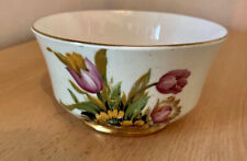 Royal Tara bone China Bowl Spring flowers  Hand Made Irish Vintage