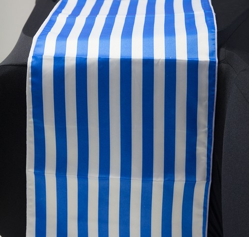 Lamour satin striped table - striped,