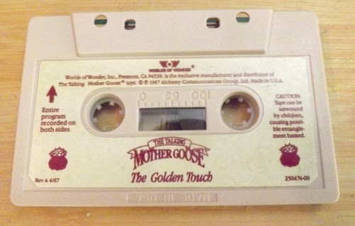 Talking mother goose - mother, tape