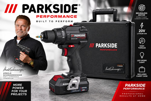 Parkside performance 20v drill - performance,