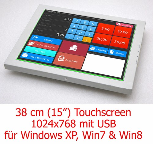 38cm xga display elo usb - 38cm,