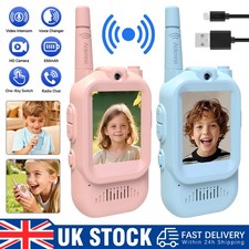 2Pcs Video Walkie Talkies For