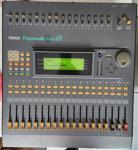 Yamaha pro mix programmable - pro, 01