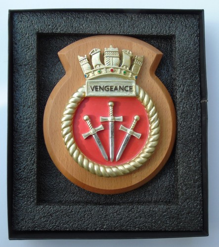 Hms vengeance ships crest - ships,
