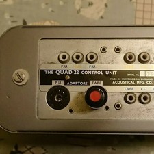 Quad II 22 pre-amp plug in tape adaptor 100K OHM Adjustable level - CD/TV etc.