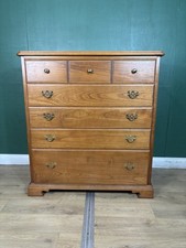Vintage Georgian Style Chest Of Drawers By Younger Furniture-Courier Delivery 