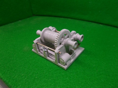 Steam winch 32nd scale - steam,