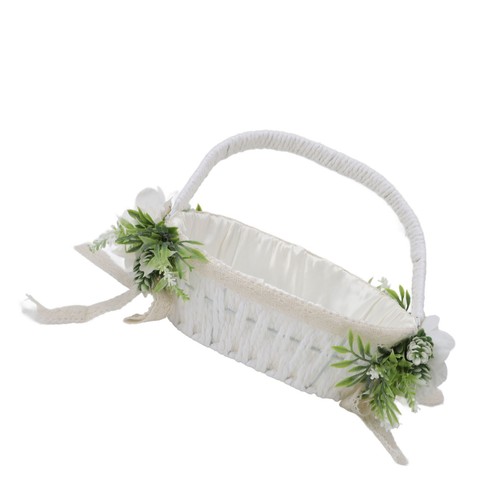 Flower girl basket romantic - flower,