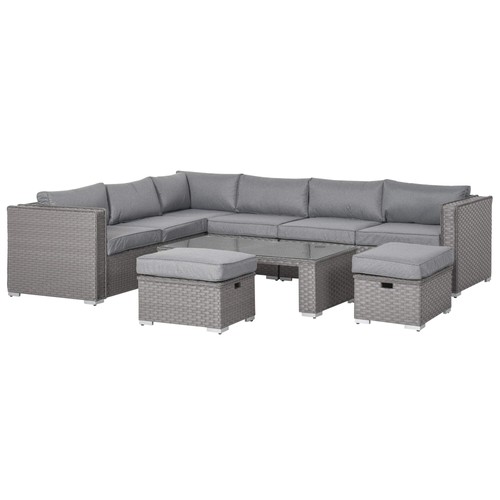 Seater rattan garden - 8-seater, pe
