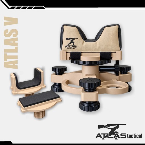 Atlas rifle rest 3 - v, in