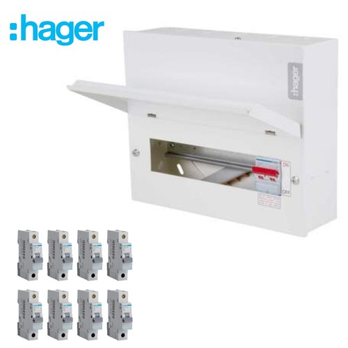 Hager way 100amp mainswitch - hager,